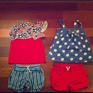 Super cute outfits! Great for 4th of July! 💙❤️
